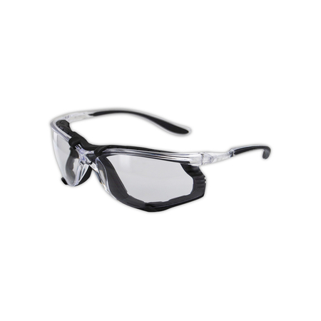 Magid Gemstone® Onyx Sporty Foam Lined Safety Glasses,  Y84BKAFC